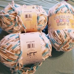 Baby blanket yarn